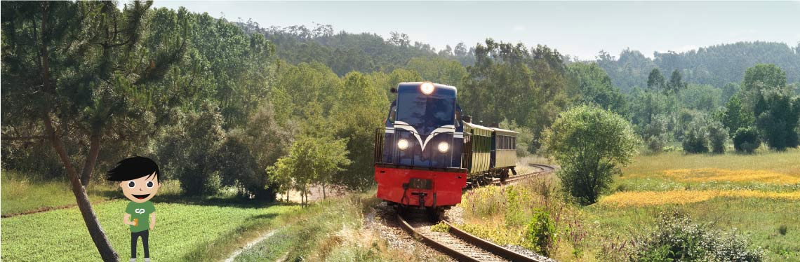 Viaja no Comboio Histórico do Vouga